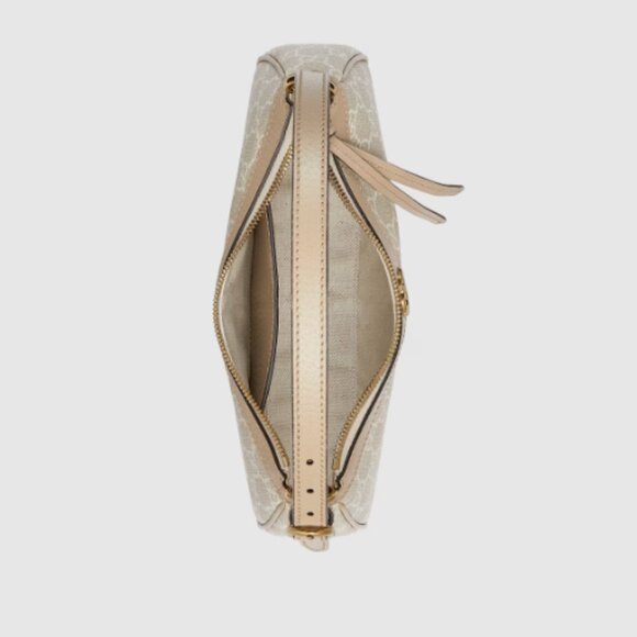 Gucci Ophidia small shoulder bag beige and white - Picture 6 of 6